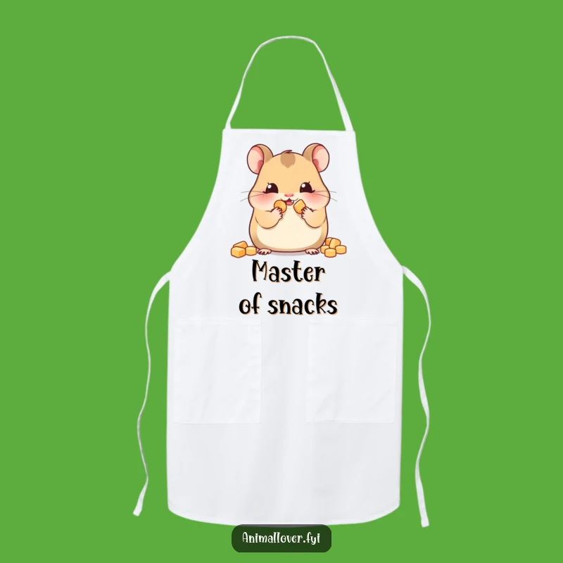 Funny Hamster Kitchen Apron - Cheeky Snack Wear, Ideal Funny Gift