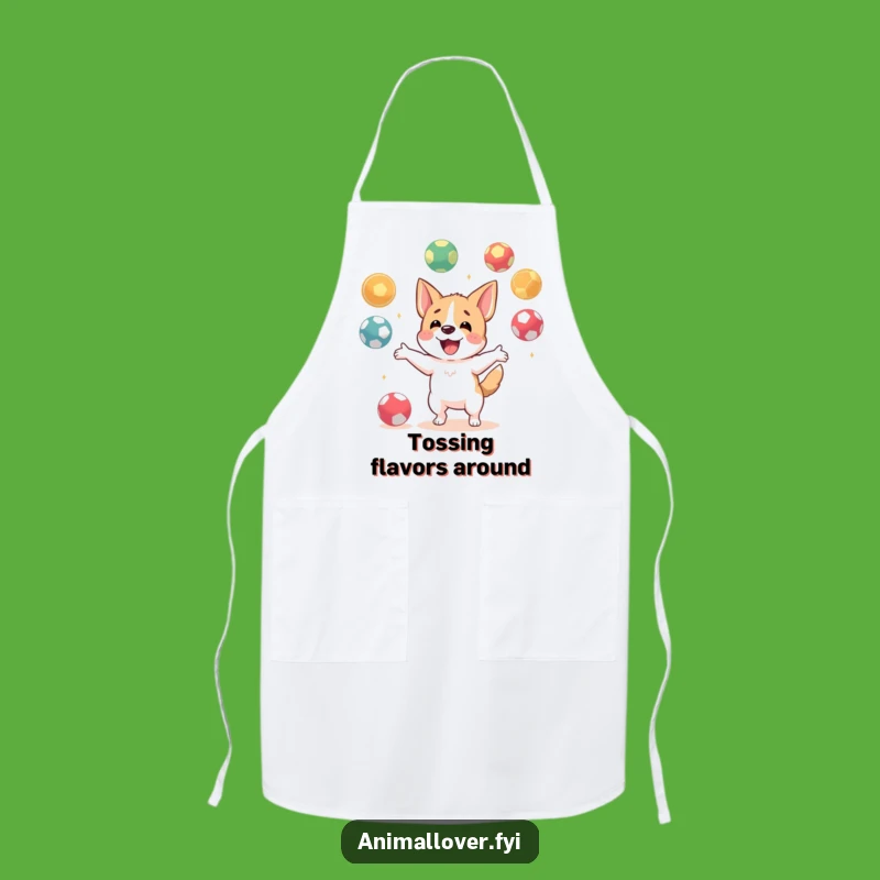 Funny Dog Chef Apron: Juggle Your Way to a Hilarious Meal!