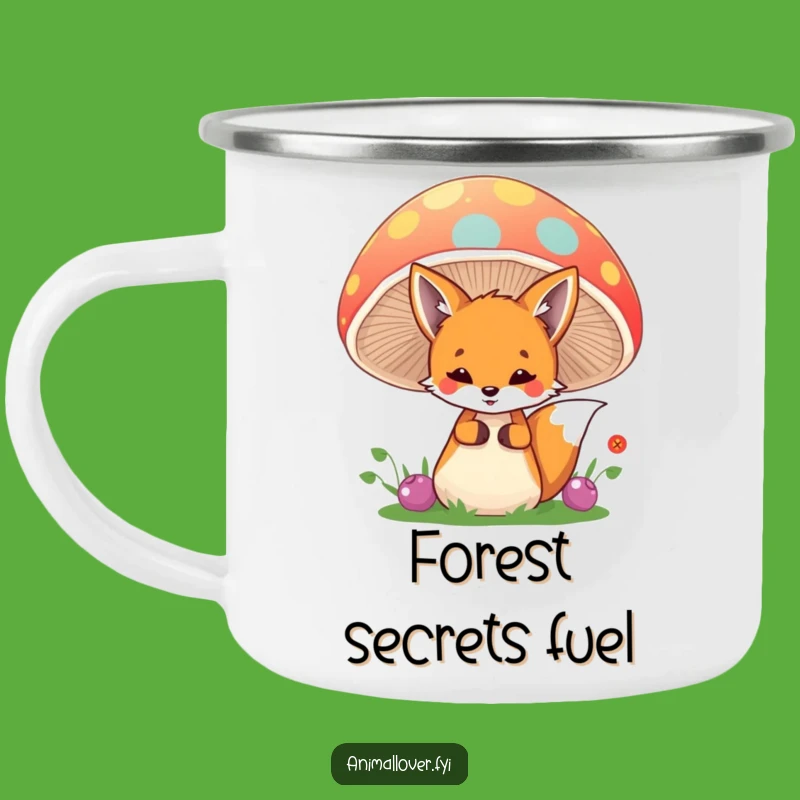 Funny Fox Explorer Mug: Sip Your Adventure with Woodland Charm