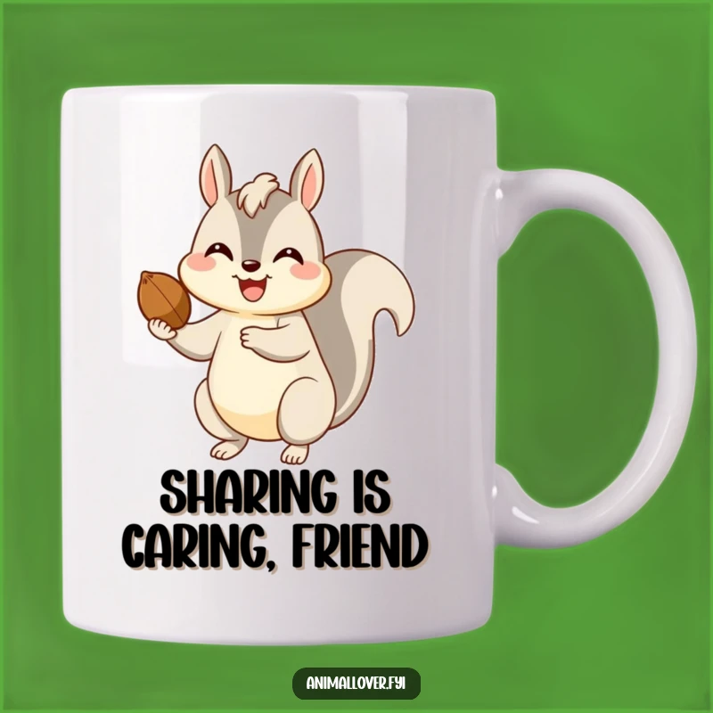 Funny Happy Squirrel Nut Mug: A Hilarious Gift for Friends Who Appreciate Simple Joys