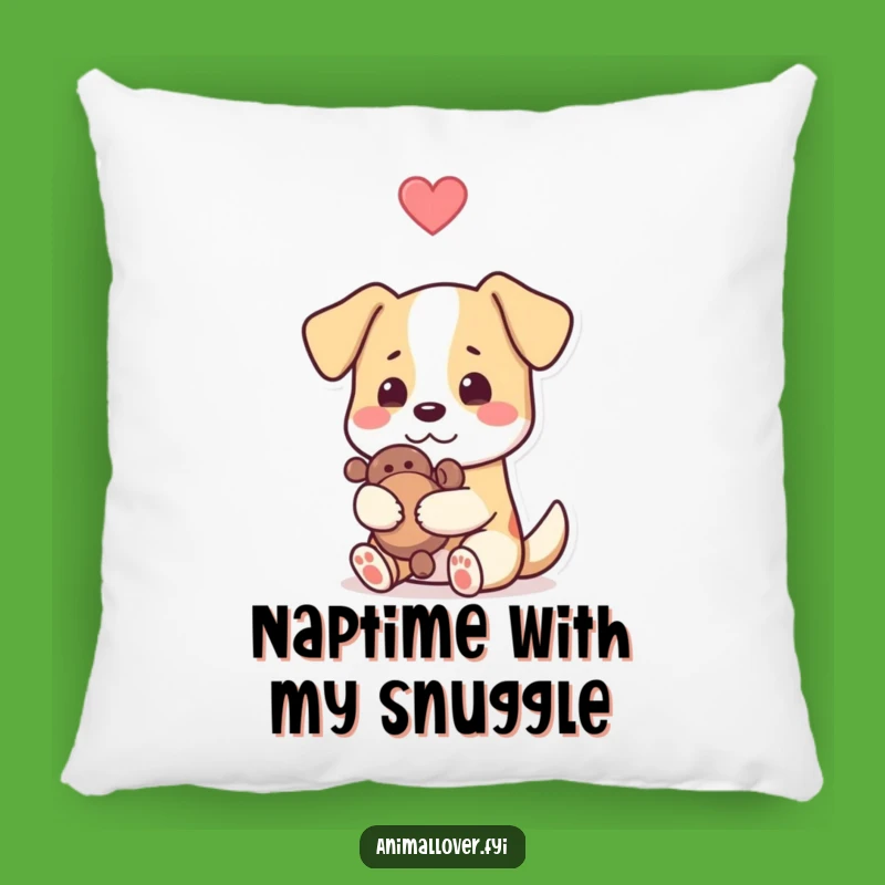 Funny Dog Hugging Toy Pillow - Cozy Heart Pet Cushion, Perfect Funny Gift
