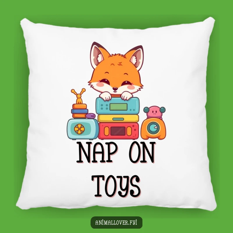 Funny Fox Toy Pillow: Cozy & Hilarious Accent for Your Comfy Retreat!