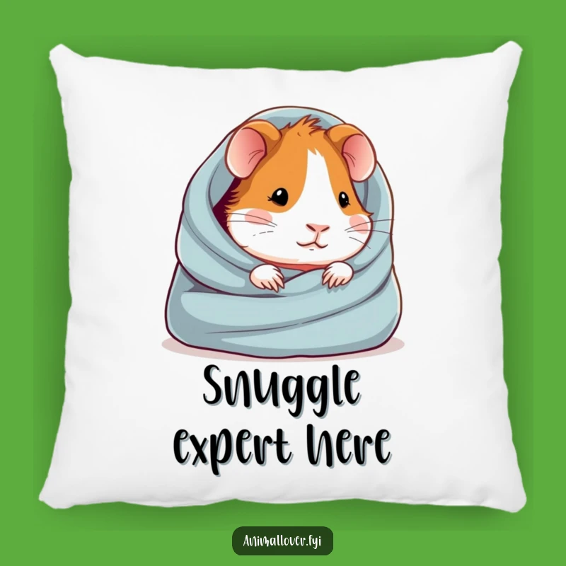Funny Guinea Pig Pillow: Snuggle-Ready Comfort Cushion Gift