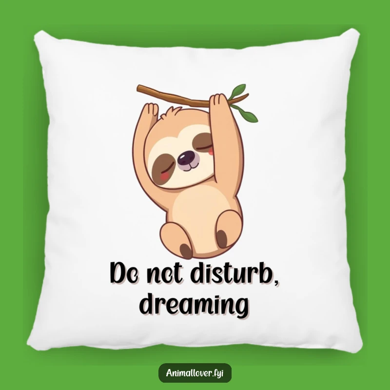 Funny Sloth Pillow: Cozy Upside Down Smile for Ultimate Comfort and Charm