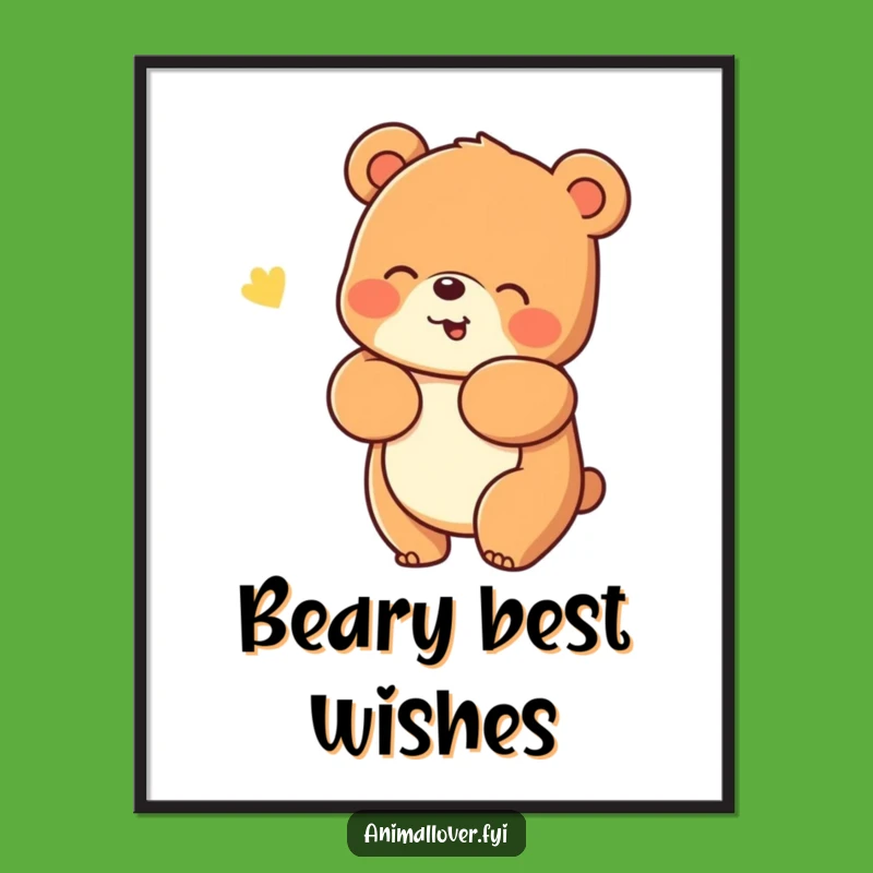 Funny Bear Hug Digital Art - Instant Warmth for Happy Homes Download