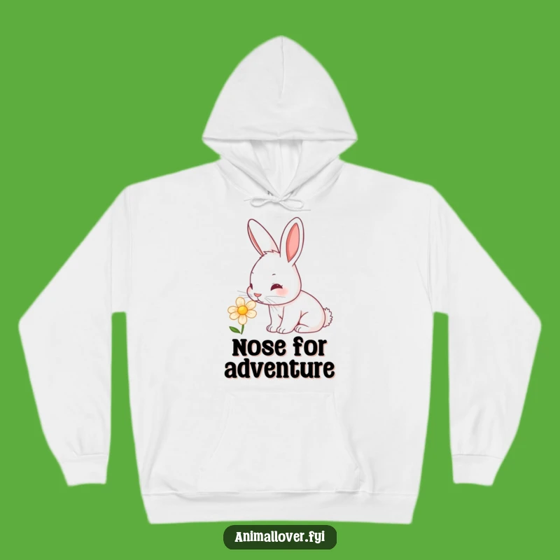 Funny Rabbit Garden Hoodie: Cozy and Cute Apparel for Nature Lovers