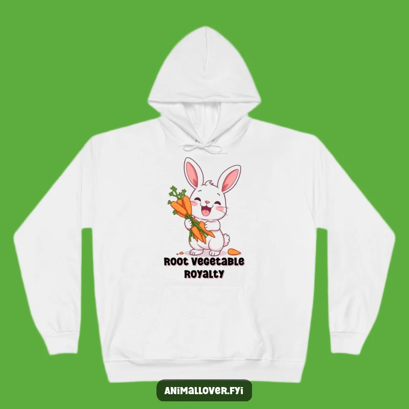 Funny Rabbit Carrot Treasure Hoodie - Cozy & Hilarious Bunny Gift Idea