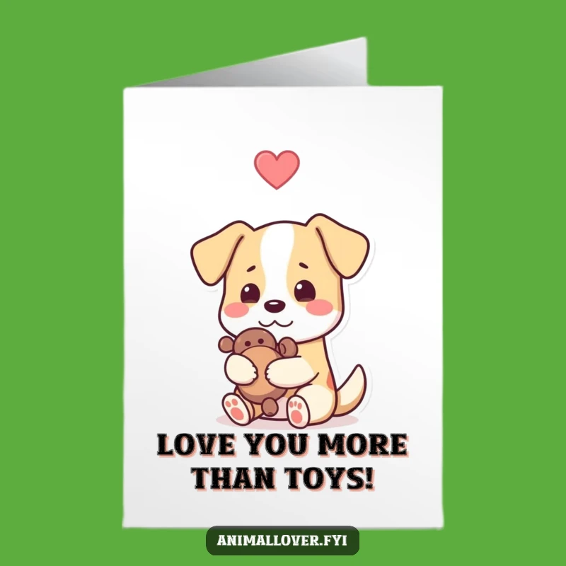 Free Printable Birthday Card: Dog Hugs Toy, Hilarious Dog Lover Printable Gift