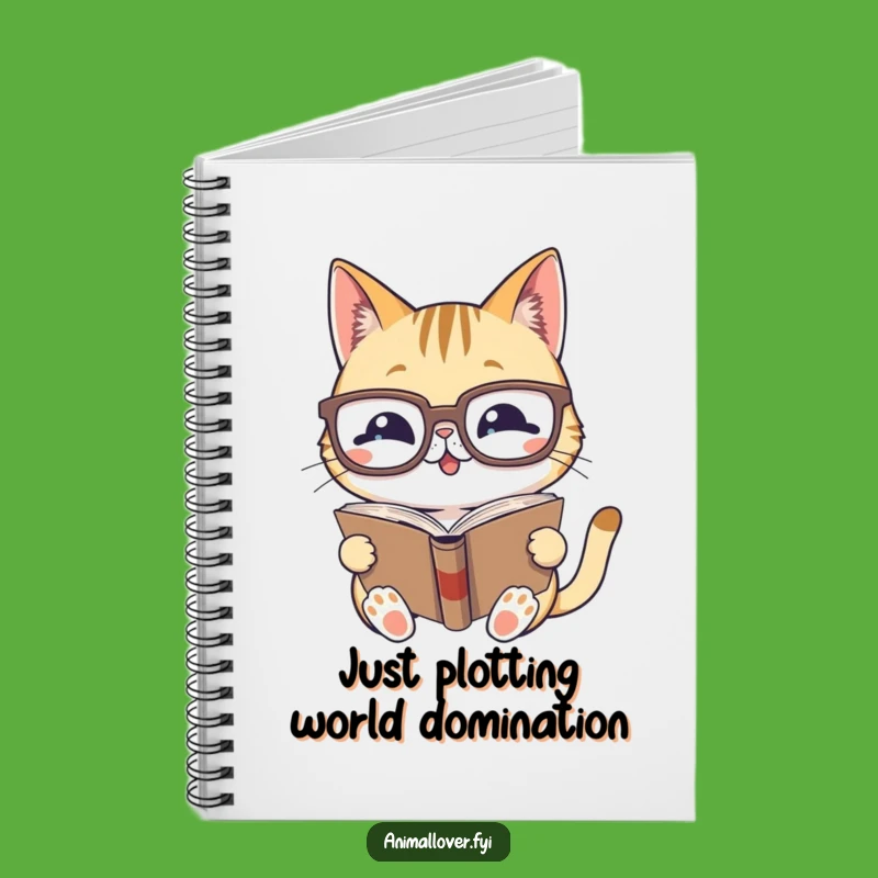 Funny Cat Reading Notebook: Hilarious Journal for Creative Writers