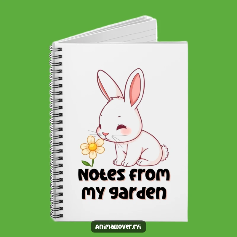 Funny Rabbit Nature Notebook: Journal Your Thoughts with Cute Charm