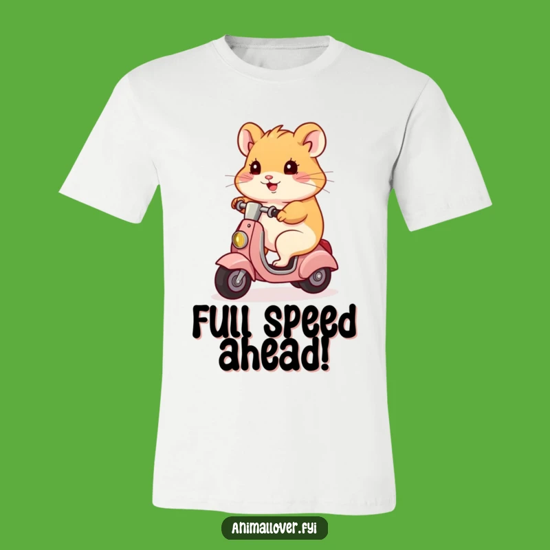 Funny Hamster Scooter Rider T-Shirt - The Ultimate Funny Gift!