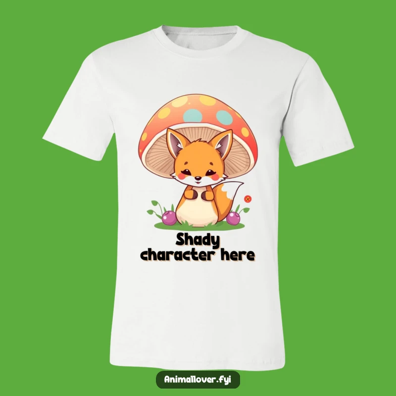 Funny Fox Forest Tee: Adorable Animal Shirt for Woodland Adventures