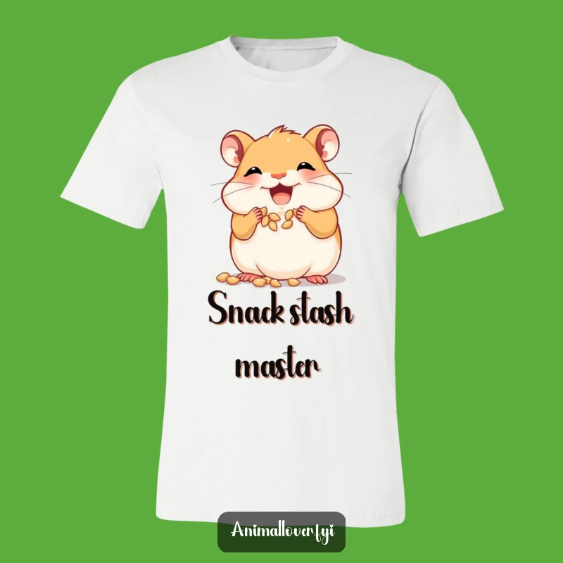 Funny Joyful Hamster T-Shirt, Wear Your Snack Love with Hilarious Style