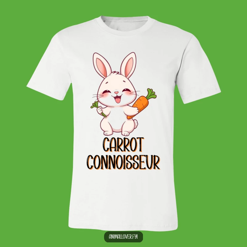 Funny Joyful Rabbit T-Shirt: Wear Your Giggles with This Hilarious Bunny Apparel!