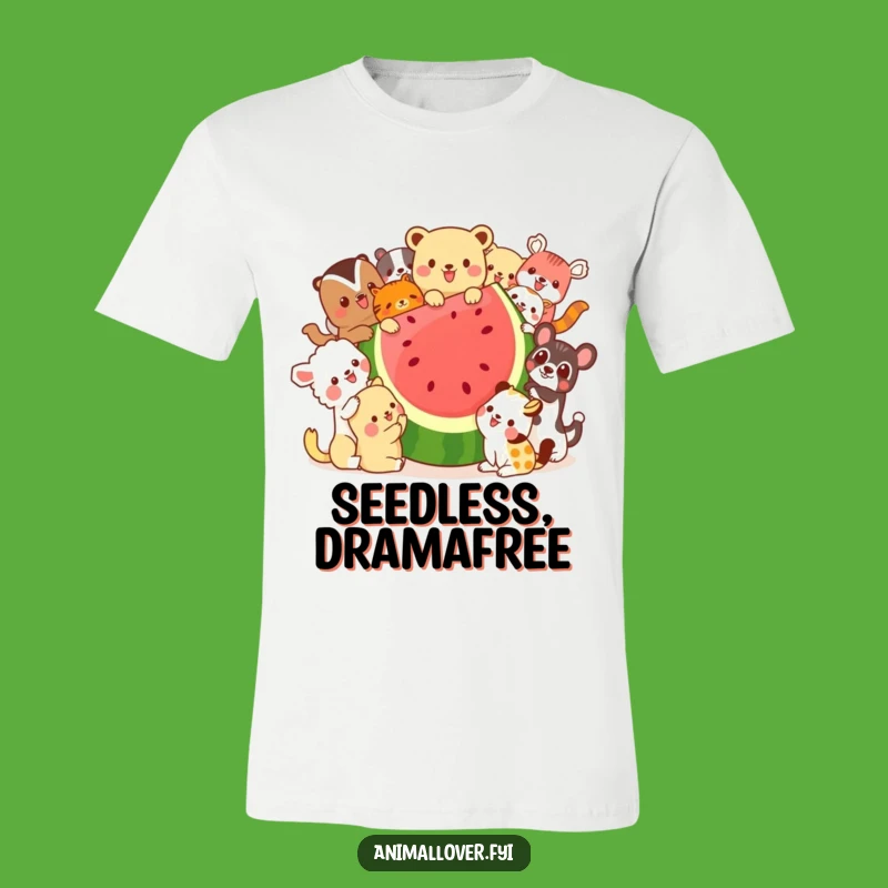 Funny Watermelon Animals T-Shirt - Hilarious Summer Outfit and Perfect Gift Idea