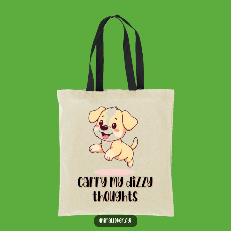 Funny Puppy Tote Bag: Carry Your Laughs with This Hilarious Dog Accessory